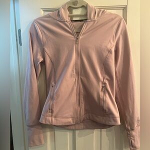 Calvin Klein Womens Blush Athletic Zip Jacket
